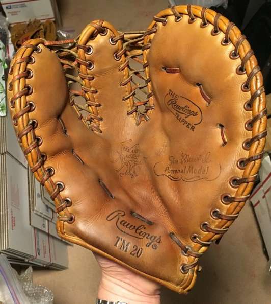Stan Musial Rawlings TM20 Personal Model Heart of the Hide Front
