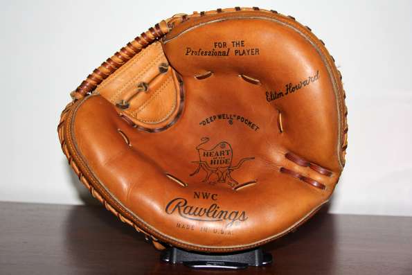 Elston Howard Rawlings NWC Heart of the Hide Catchers Mitt  Front