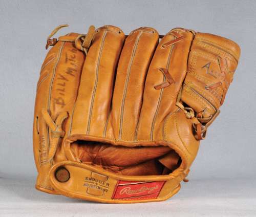 Eddie Mathews Rawlings EM Back