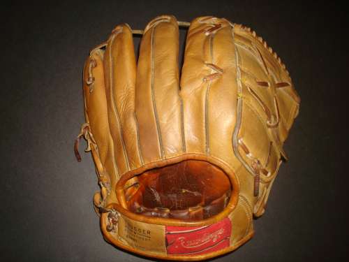 Eddie Mathews Rawlings EM HOH Back