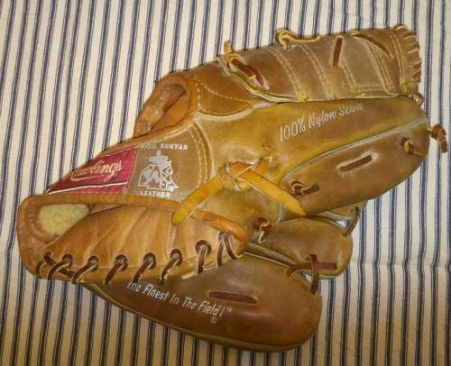Tom Tresh Rawlings G900 Paul Bunyan Leather Back