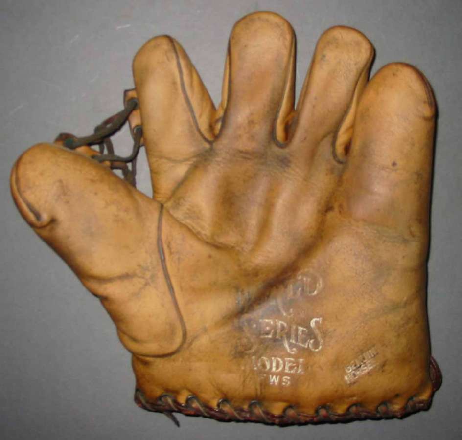 A.J. Reach World Series Model 1 Front Reach Baseball Glove