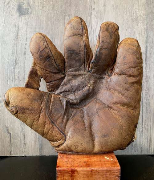 A.J. Reach 1 Inch Web Brown Front