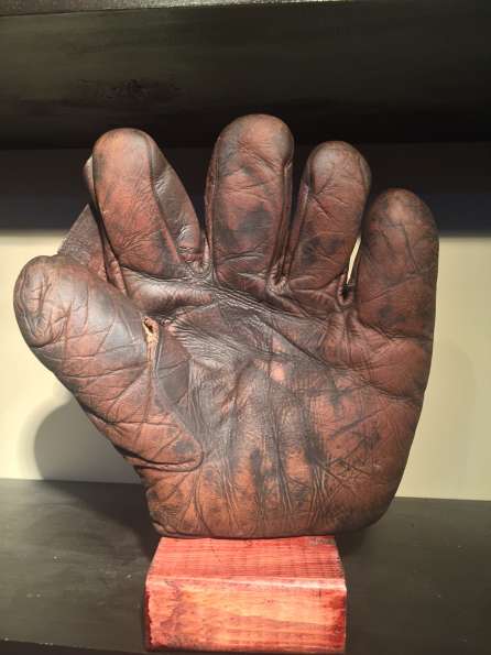 A J Reach Full Web Brown Front Reach Baseball Glove Collector 