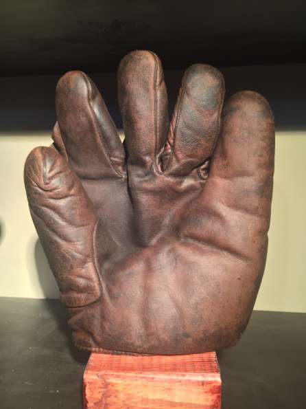 A J Reach Full Web Brown Front Reach Baseball Glove Collector 