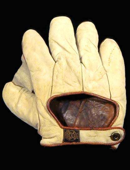 A J Reach Full Web Yellow Lefty Back Reach Baseball Glove 