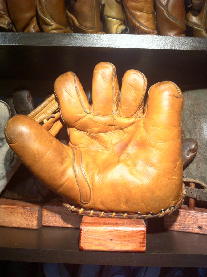 Ripon Glove Front Ripon Baseball Glove Collector Gallery Baseball