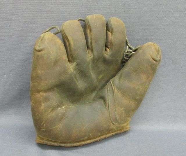 Ripon Zipper Heel Lefty Front Ripon Baseball Glove Collector