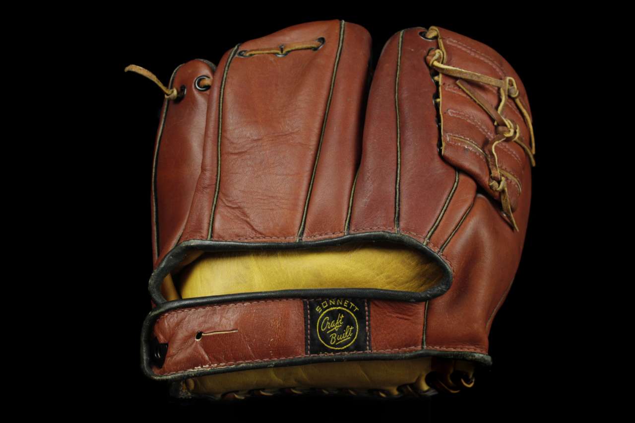 DP Double Play Back Baseball Glove Collector Gallery Baseball Glove Collector