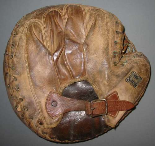 Spalding Catchers Mitt Back
