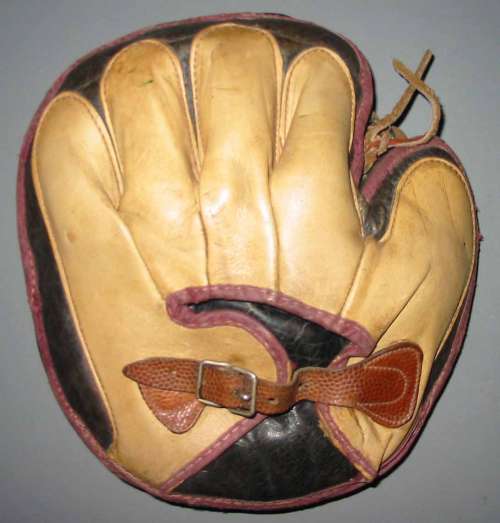 Spalding Catchers Mitt Back