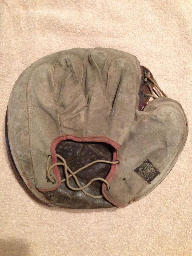 Spalding Lace Back Catchers Mitt Back Catchers Mitts Spalding