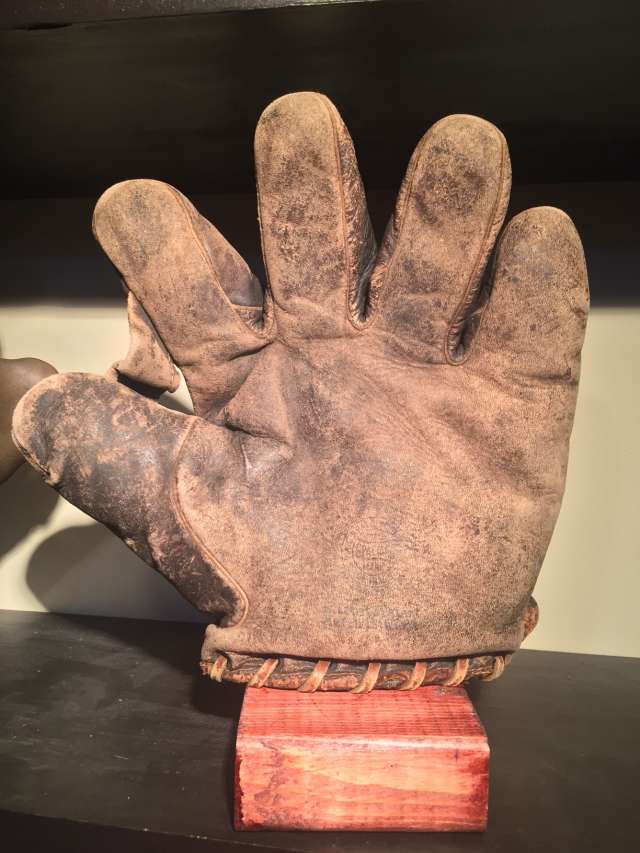 Spalding 1 Inch Web Brown Front