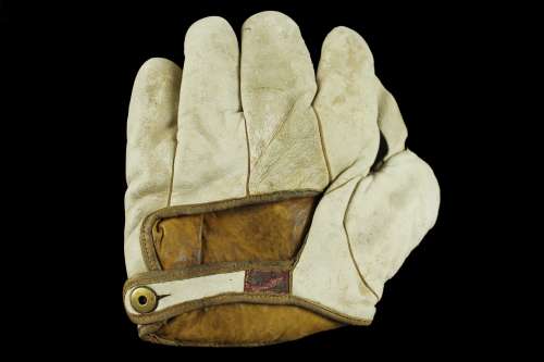 Spalding White 1 Inch Web Back