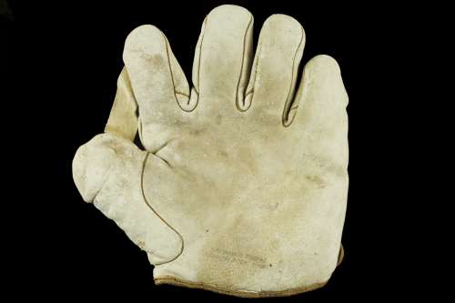 Spalding White 1 Inch Web Front