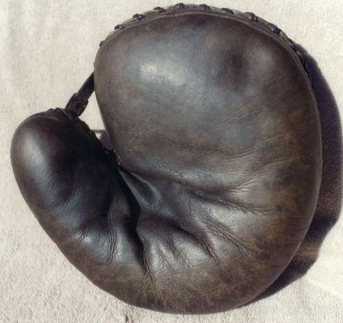 Stall & Dean Buckle Web Catchers Mitt Front