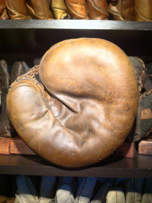 Stall & Dean Catchers Mitt Brown Front