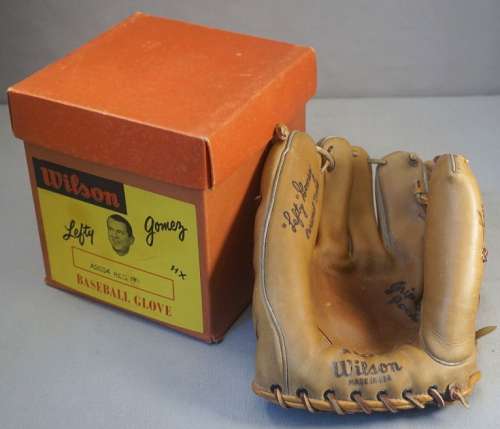 Lefty Gomez Wilson Personal Model Front