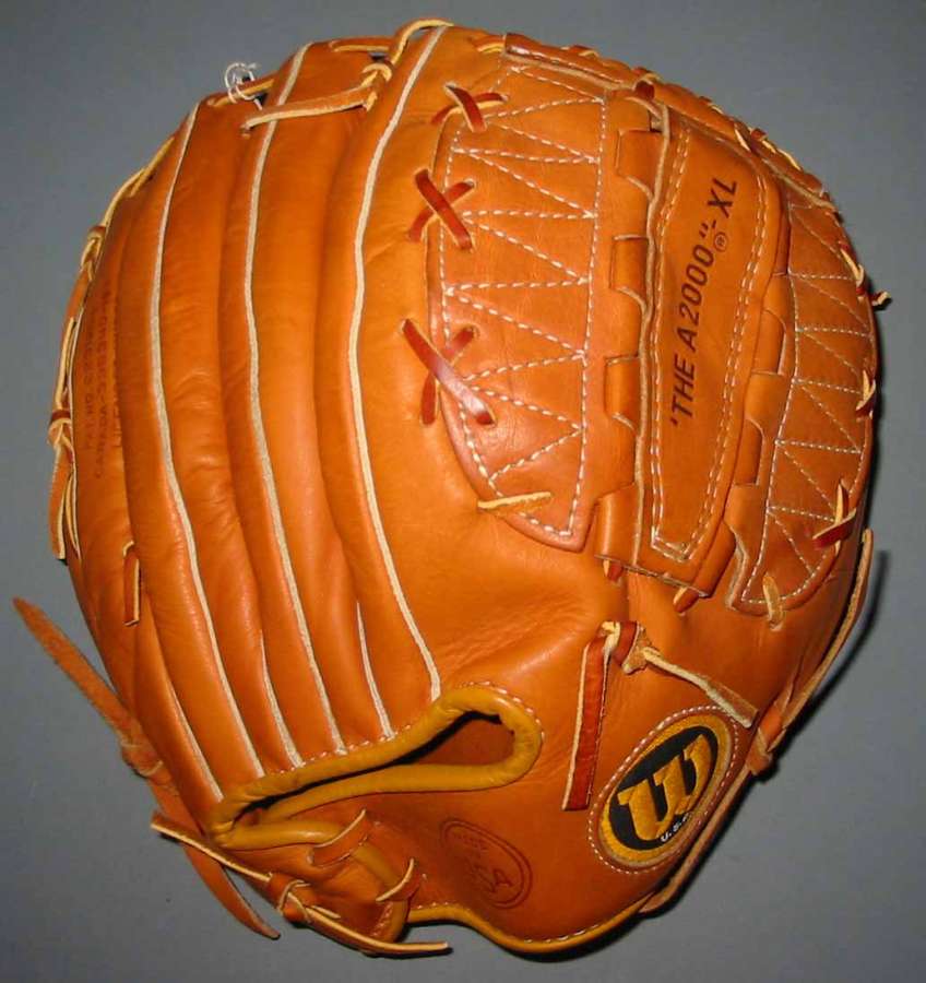 Wilson A2000 XL 1 Back A2000 & A2001 Wilson Baseball Glove