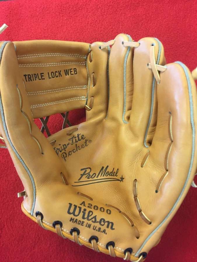 A2000 & A2001 Wilson Baseball Glove Collector Gallery Baseball